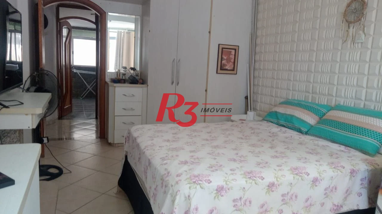 Apartamento com 3 dormitórios para alugar, 148 m² por R$ 8.250,00/mês - Pompéia - Santos/SP