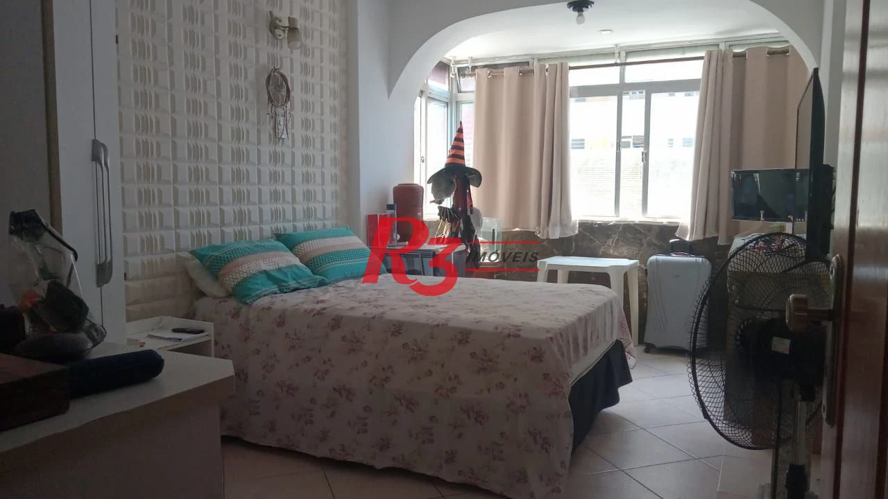 Apartamento com 3 dormitórios para alugar, 148 m² por R$ 8.250,00/mês - Pompéia - Santos/SP