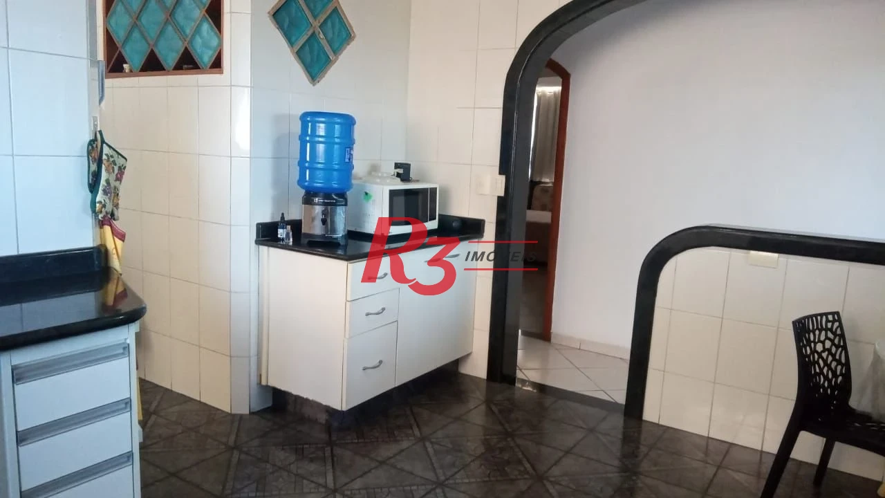 Apartamento com 3 dormitórios para alugar, 148 m² por R$ 8.250,00/mês - Pompéia - Santos/SP