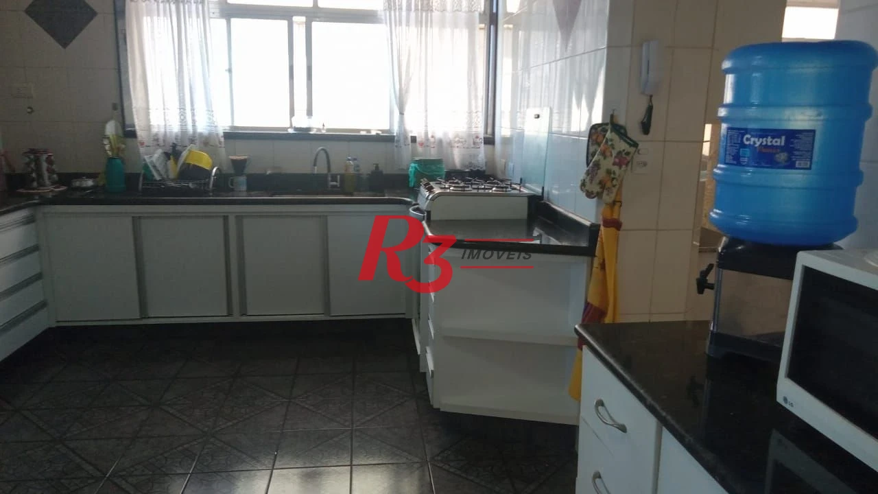 Apartamento com 3 dormitórios para alugar, 148 m² por R$ 8.250,00/mês - Pompéia - Santos/SP