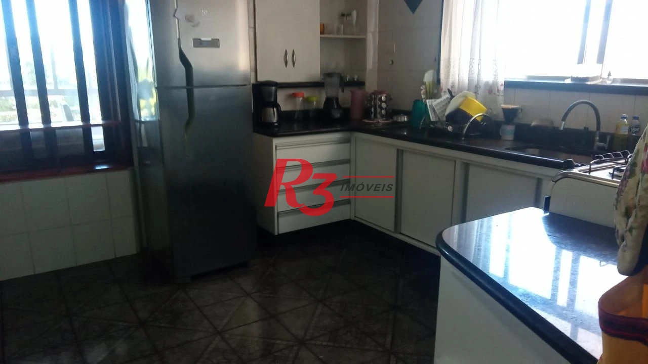 Apartamento com 3 dormitórios para alugar, 148 m² por R$ 8.250,00/mês - Pompéia - Santos/SP