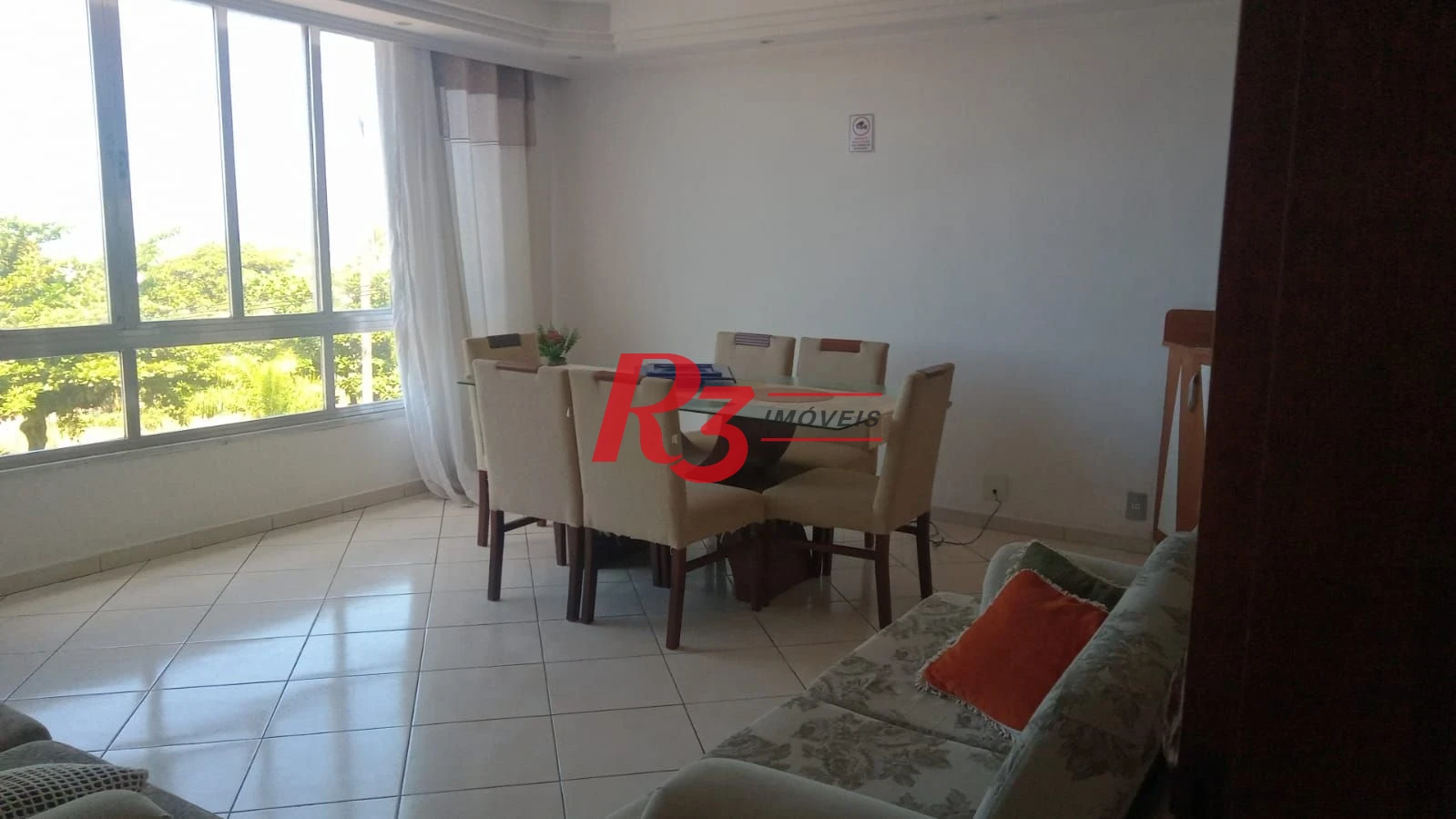 Apartamento com 3 dormitórios para alugar, 148 m² por R$ 8.250,00/mês - Pompéia - Santos/SP
