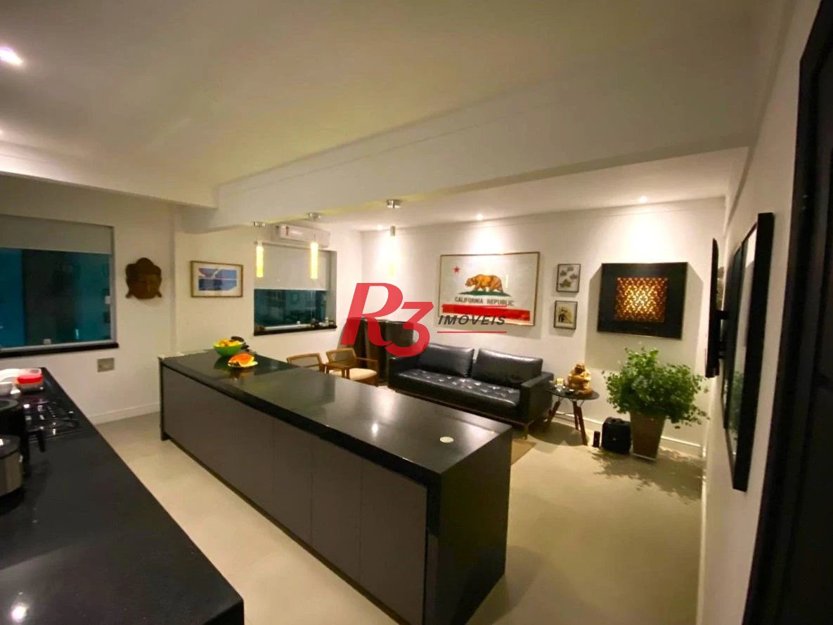 Apartamento com 2 dormitórios à venda, 81 m² por R$ 650.000,00 - José Menino - Santos/SP