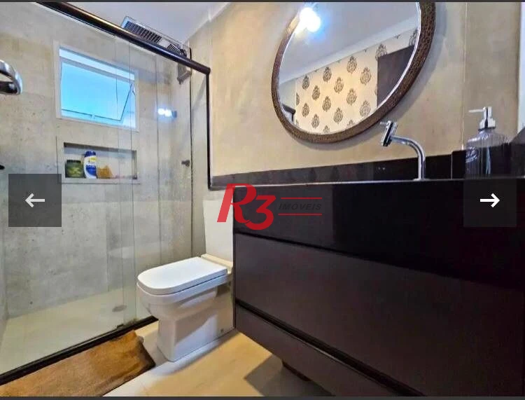 Apartamento com 2 dormitórios à venda, 81 m² por R$ 650.000,00 - José Menino - Santos/SP
