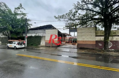 Galpão Comercial pra  alugar de 1497,11m² bairro Chico de Paula em Santos