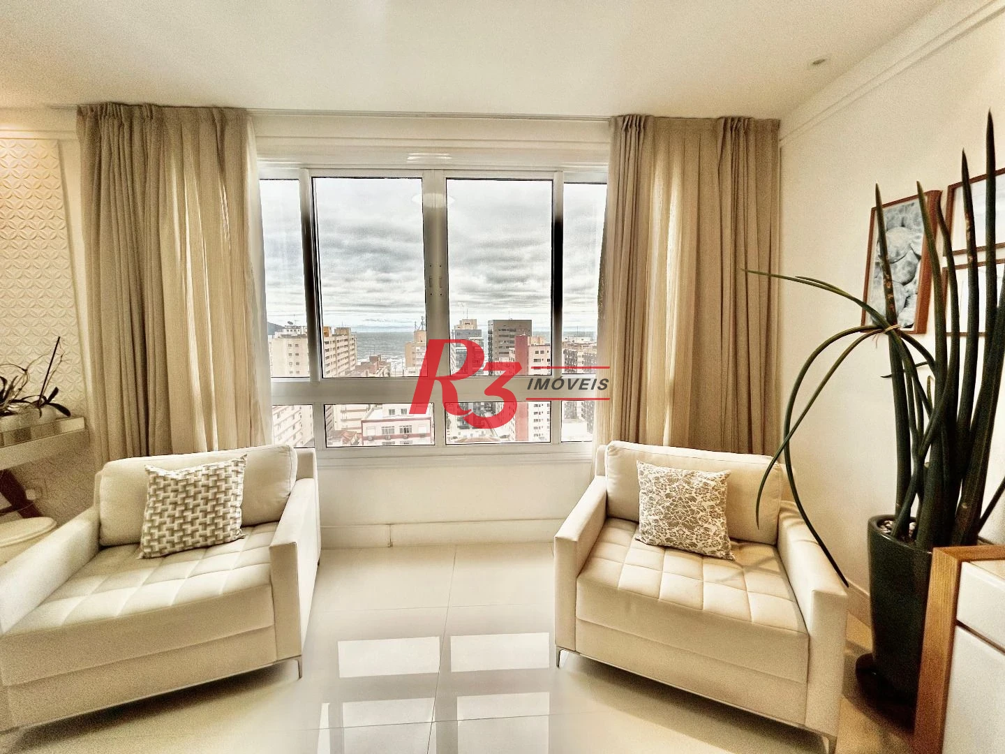 Apartamento à venda, 220 m² por R$ 3.180.000,00 - Pompéia - Santos/SP