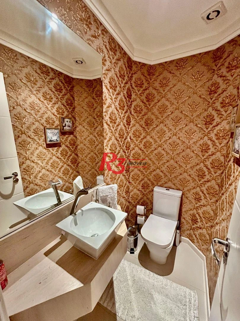 Apartamento à venda, 220 m² por R$ 3.180.000,00 - Pompéia - Santos/SP