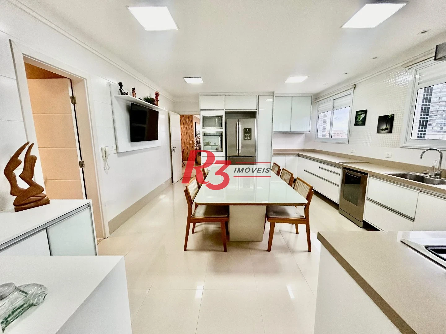 Apartamento à venda, 220 m² por R$ 3.180.000,00 - Pompéia - Santos/SP