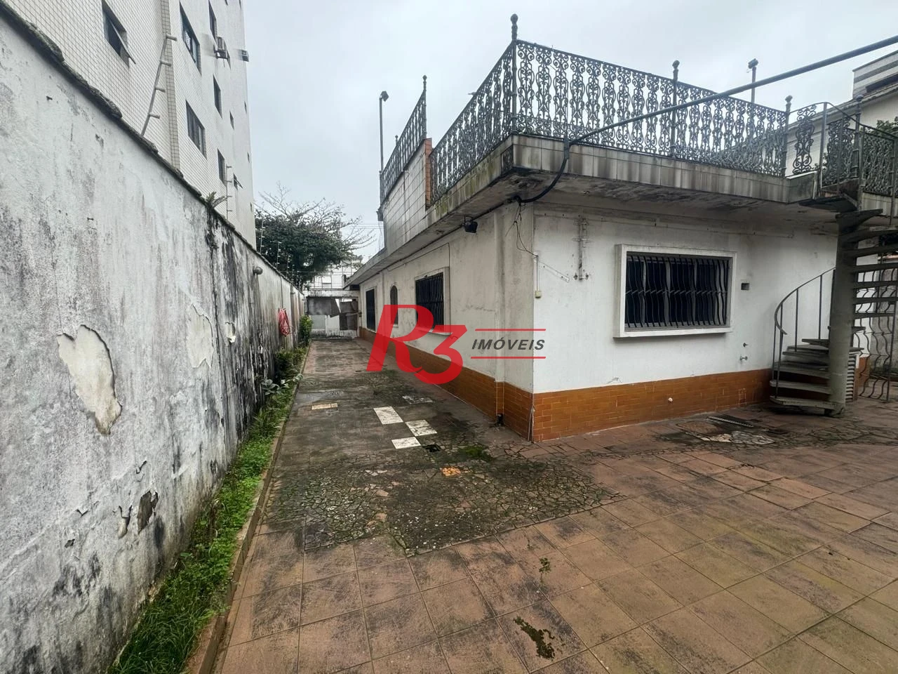 Casa com 3 dormitórios para alugar, 337 m² por R$ 18.297,00/mês - Aparecida - Santos/SP