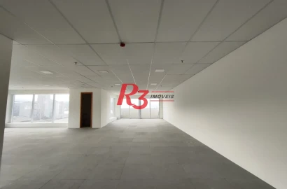 Sala para alugar, 150 m² por R$ 8.000,00/mês - Centro - Santos/SP