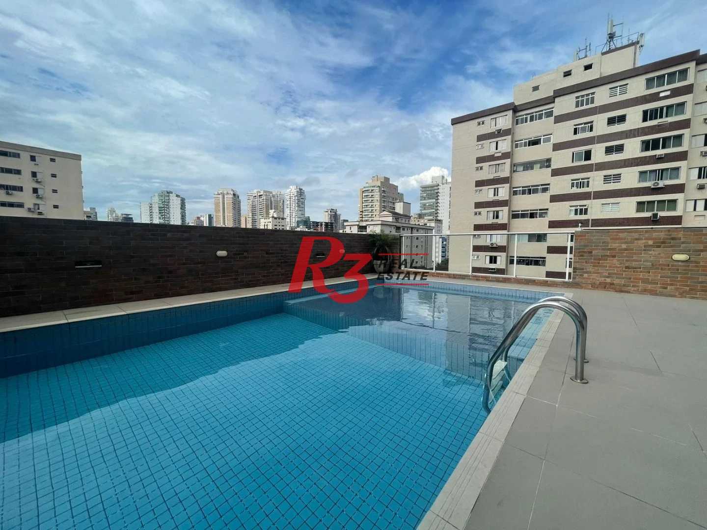 Apartamento com 1 dormitório para alugar, 40 m² por R$ 4.100,00/mês - Campo Grande - Santos/SP