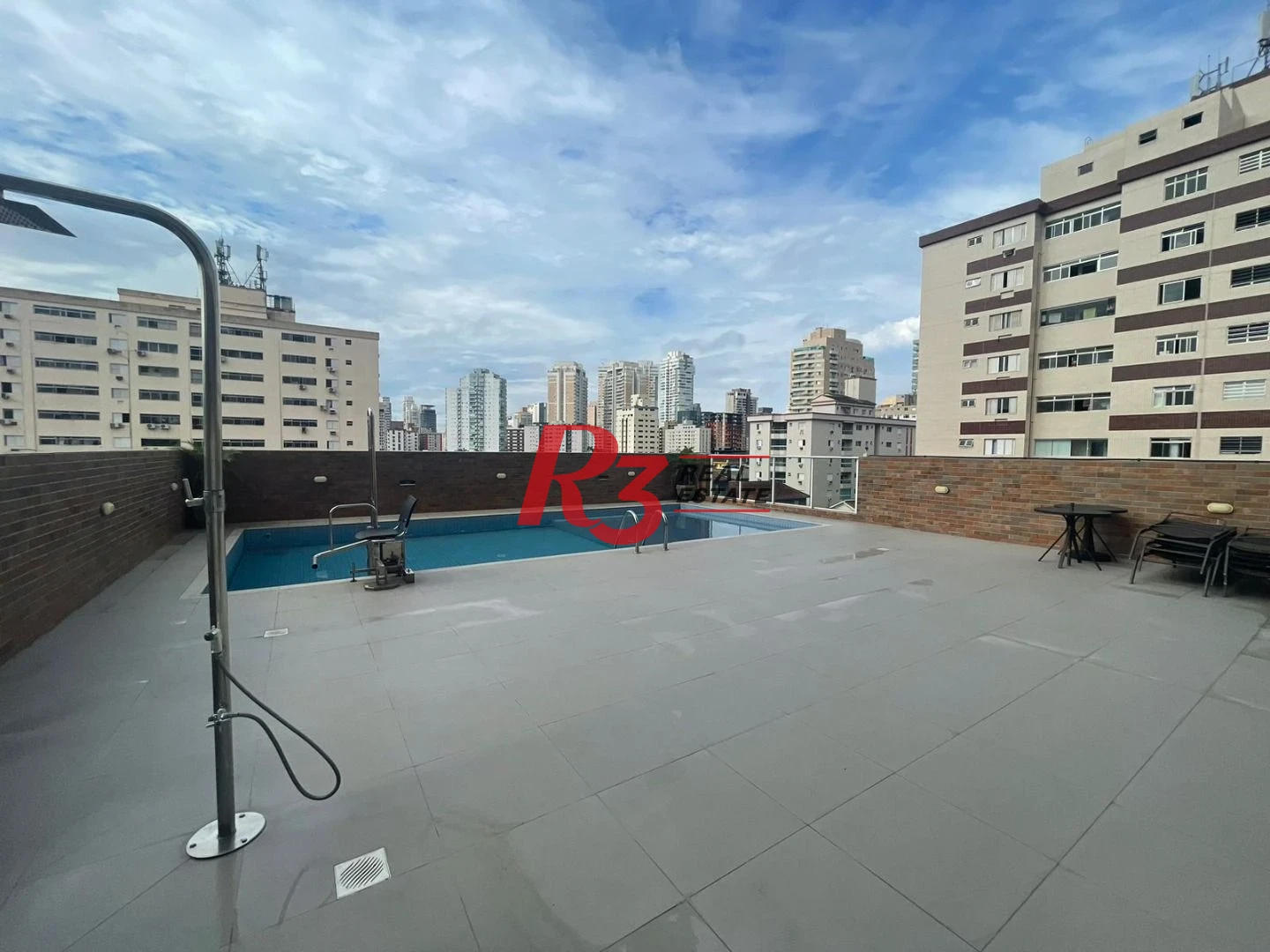 Apartamento com 1 dormitório para alugar, 40 m² por R$ 4.100,00/mês - Campo Grande - Santos/SP