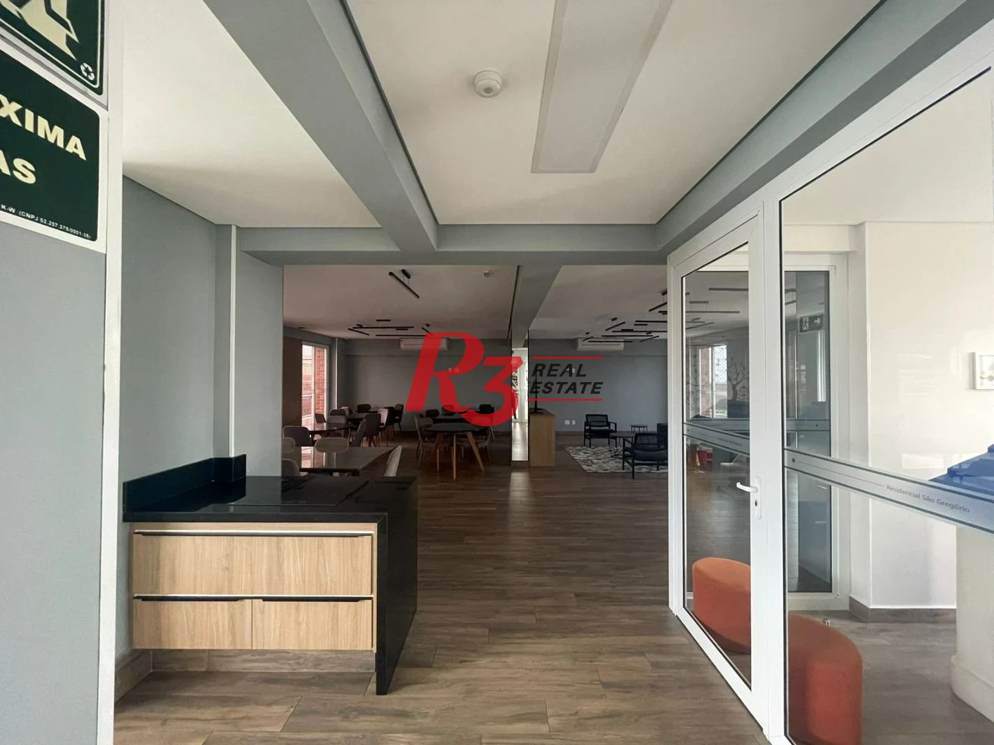 Apartamento com 1 dormitório para alugar, 40 m² por R$ 4.100,00/mês - Campo Grande - Santos/SP