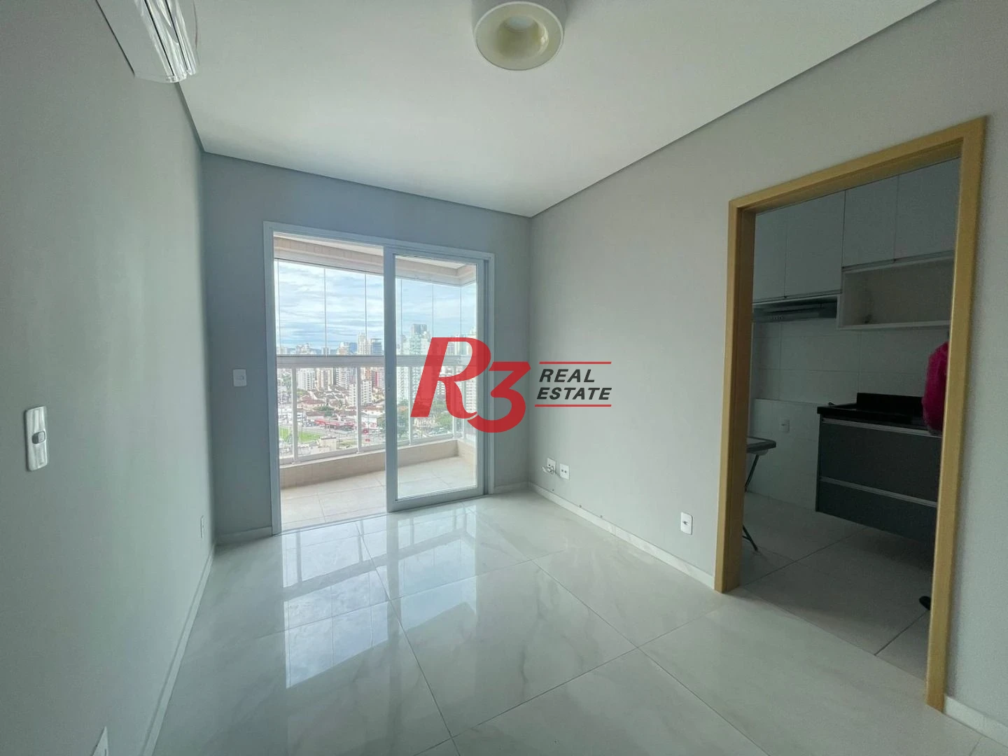 Apartamento com 1 dormitório para alugar, 40 m² por R$ 4.100,00/mês - Campo Grande - Santos/SP