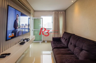 Apartamento à venda, 74 m² por R$ 780.000,00 - Vila Matias - Santos/SP