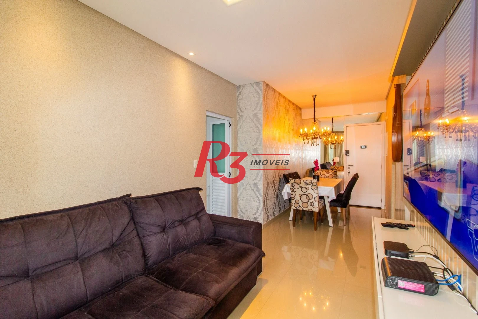 Apartamento à venda, 74 m² por R$ 780.000,00 - Vila Matias - Santos/SP