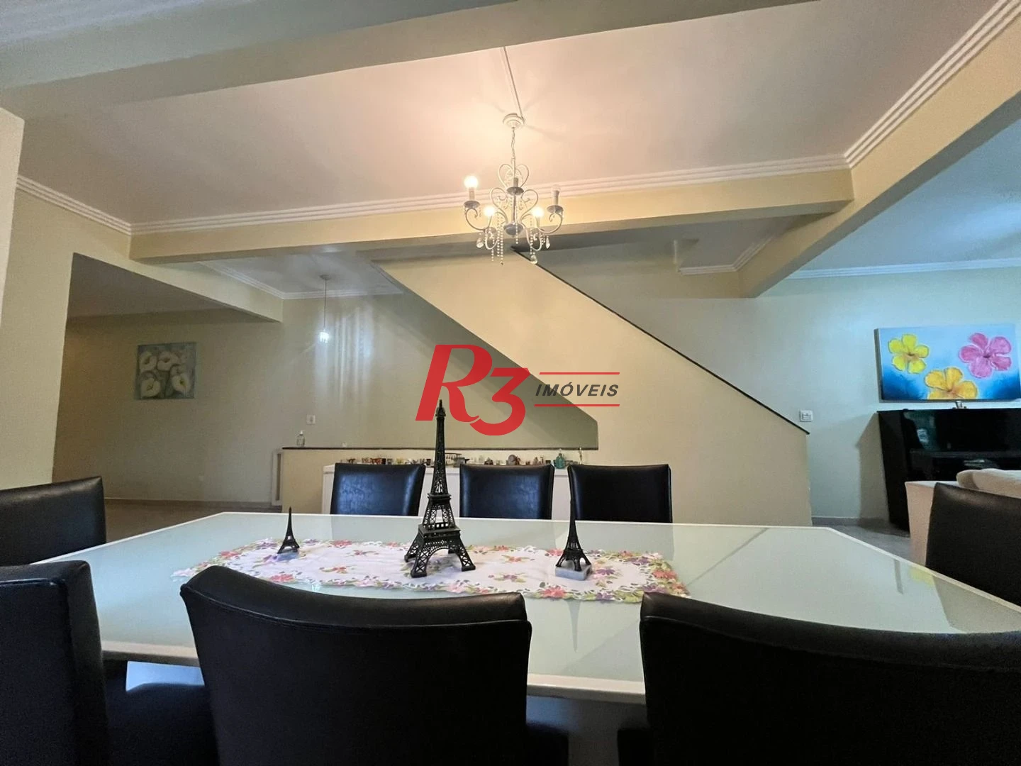 Casa Sobreposta Alta, Duplex, com 3 dormitórios 3 suites, piscina e churraqueira, 3 vagas  380 m² ,