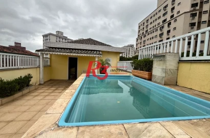 Casa Sobreposta Alta, Duplex, com 3 dormitórios 3 suites, piscina e churraqueira, 3 vagas  380 m² ,