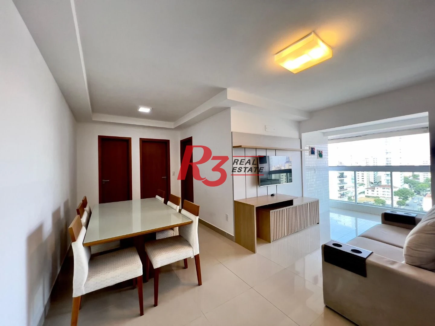 Apartamento com 2 dormitórios para alugar, 68 m² por R$ 6.400,02/mês - Embaré - Santos/SP