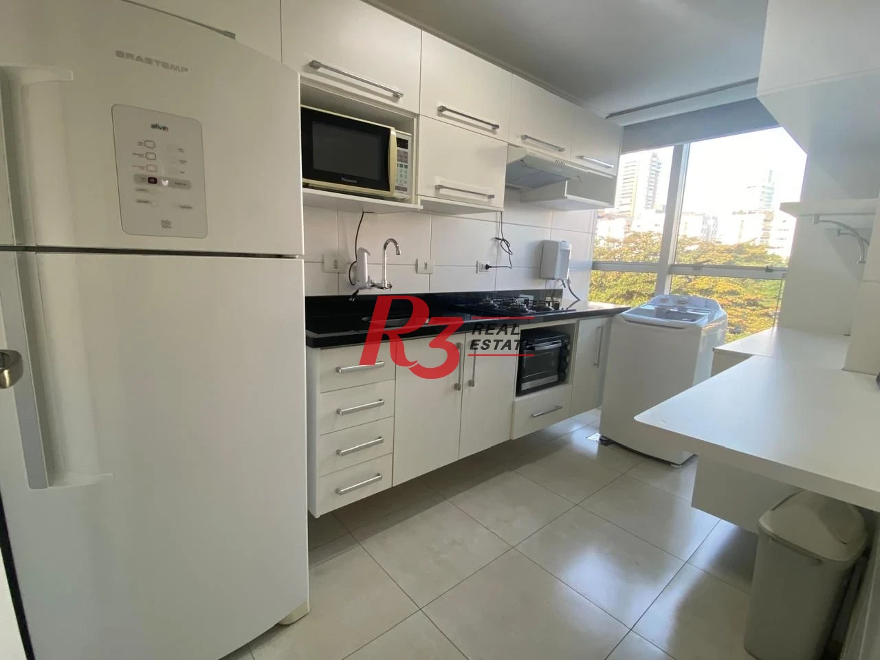 Apartamento com 1 dormitório à venda, 62 m² por R$ 440.000,00 - Aparecida - Santos/SP
