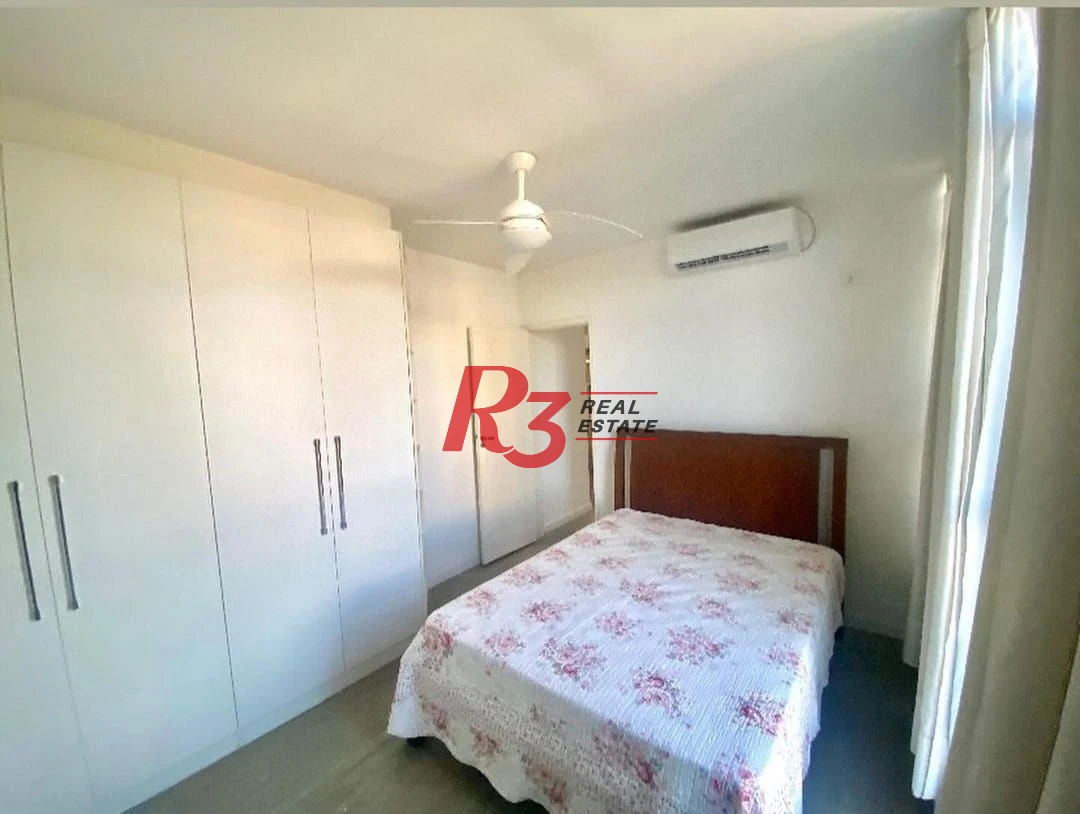 Apartamento com 1 dormitório à venda, 62 m² por R$ 440.000,00 - Aparecida - Santos/SP