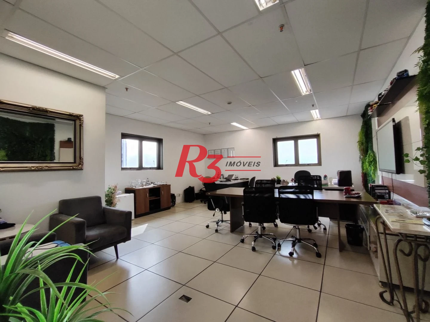 Sala à venda, 92 m² por R$ 340.500,00 - Valongo - Santos/SP
