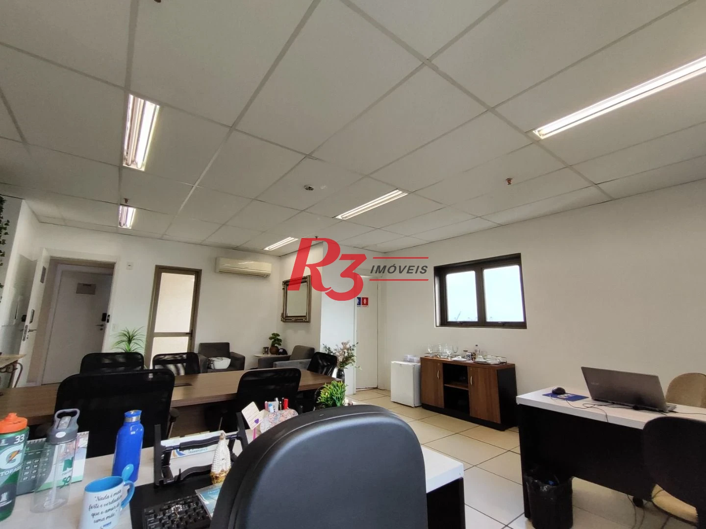 Sala à venda, 92 m² por R$ 340.500,00 - Valongo - Santos/SP