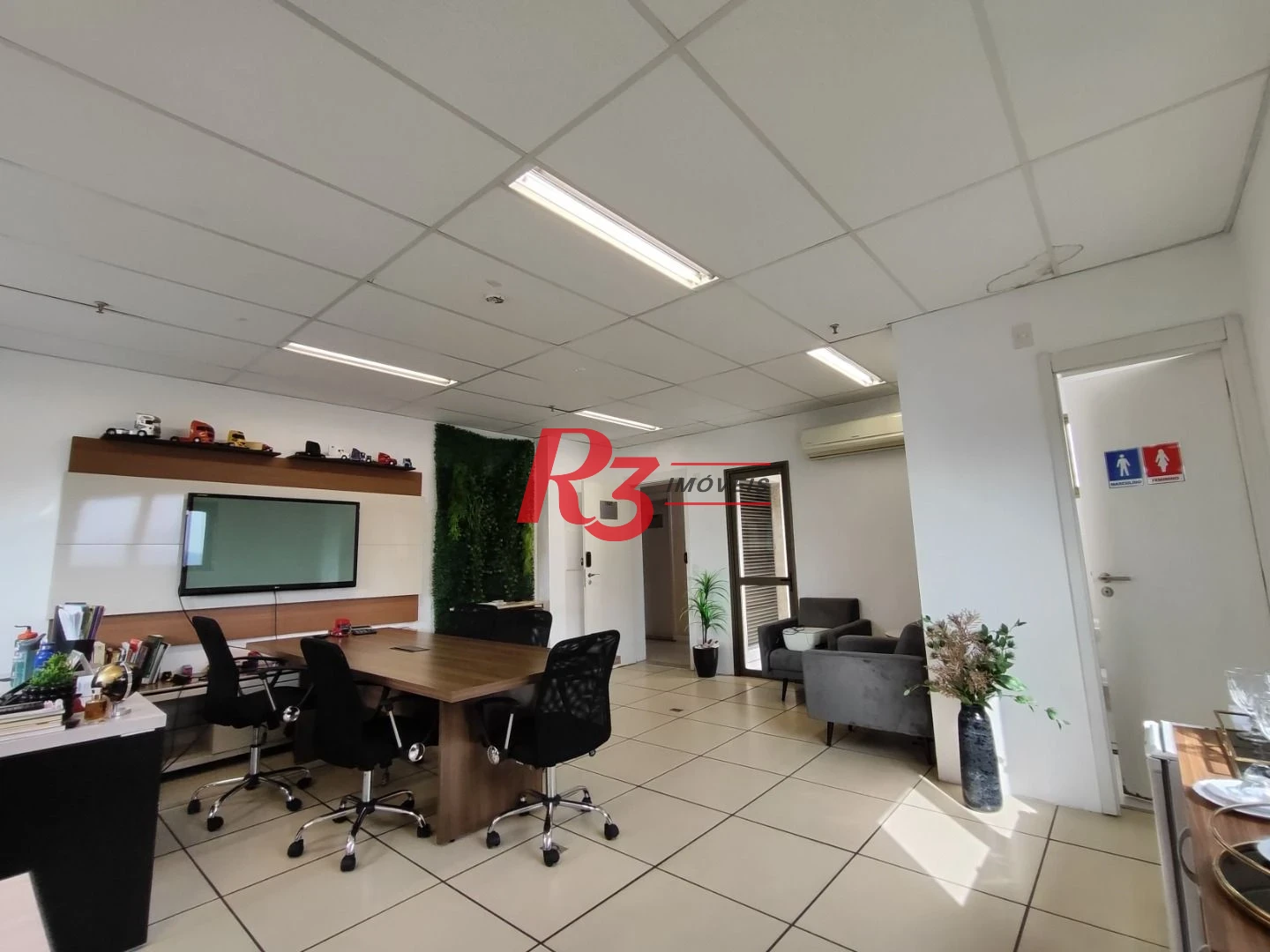 Sala à venda, 92 m² por R$ 340.500,00 - Valongo - Santos/SP