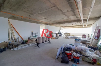 Sala para alugar, 172 m² por R$ 20.909,00/mês - Gonzaga - Santos/SP