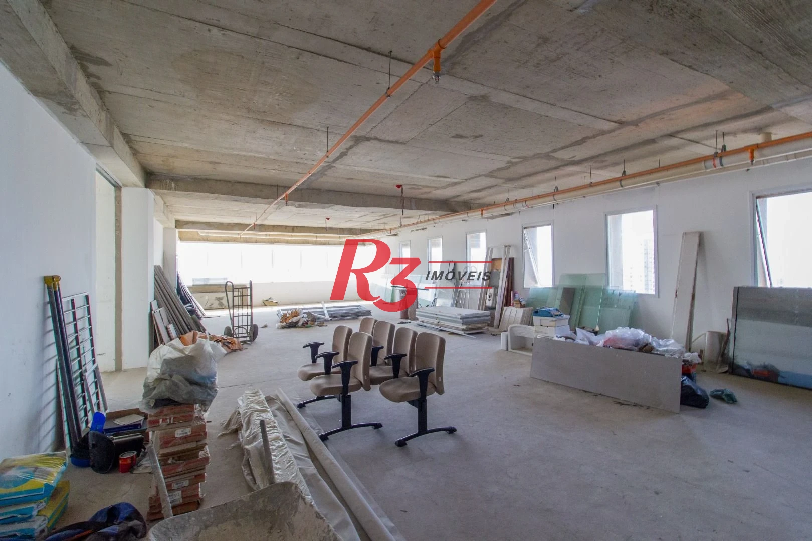 Sala para alugar, 172 m² por R$ 20.909,00/mês - Gonzaga - Santos/SP