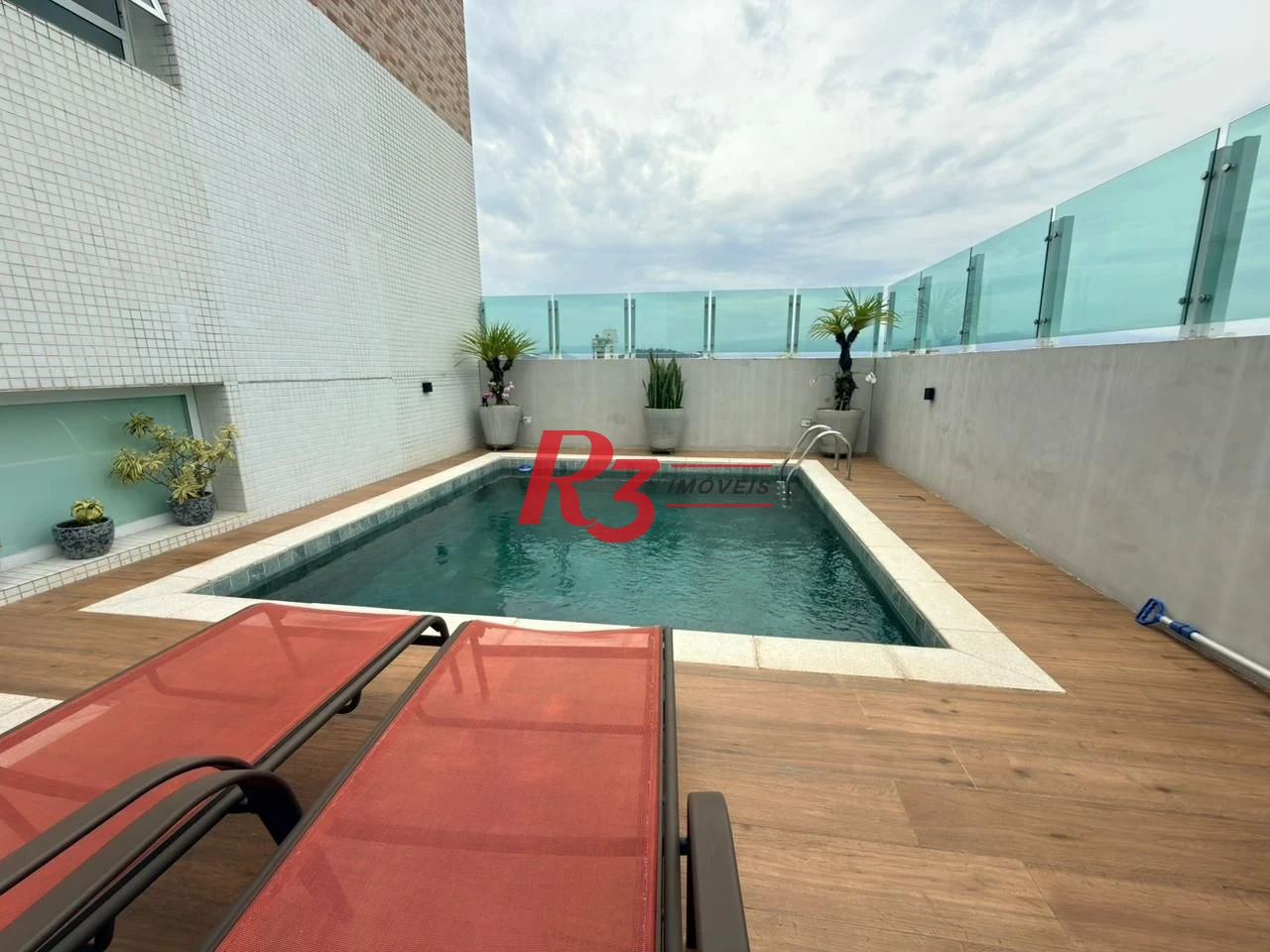 Cobertura à venda, 242 m² por R$ 5.800.000,00 - Gonzaga - Santos/SP