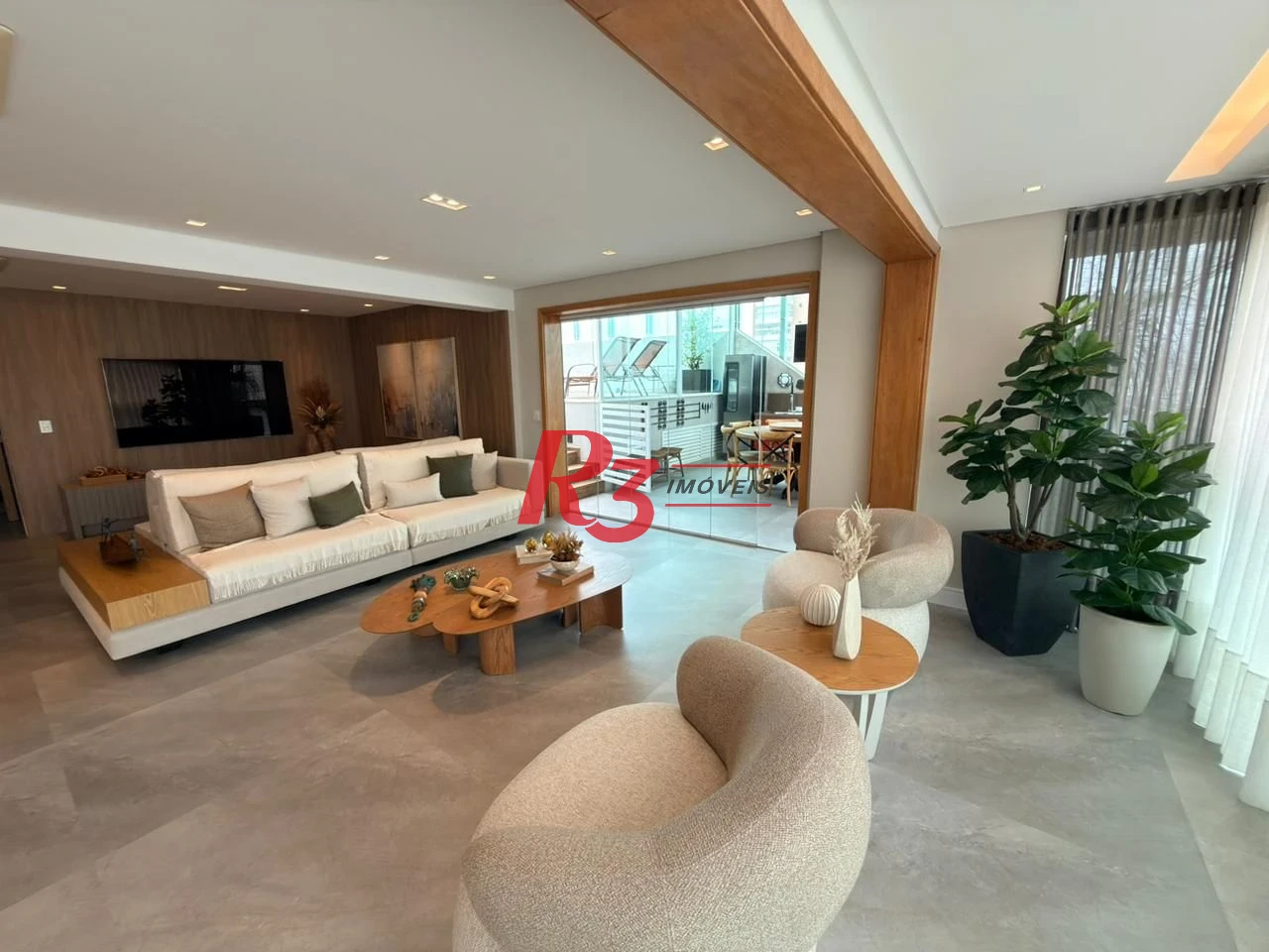 Cobertura à venda, 242 m² por R$ 5.800.000,00 - Gonzaga - Santos/SP