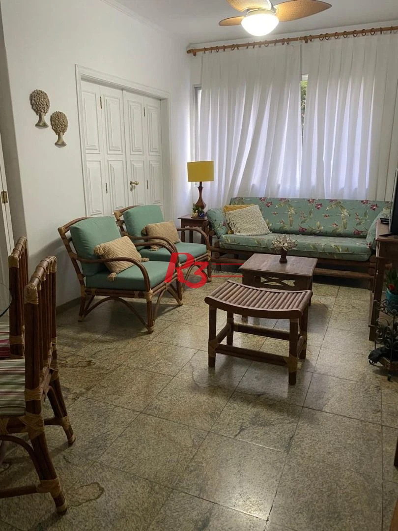 Apartamento com 2 dormitórios à venda, 100 m² por R$ 690.000,00 - Boqueirão - Santos/SP