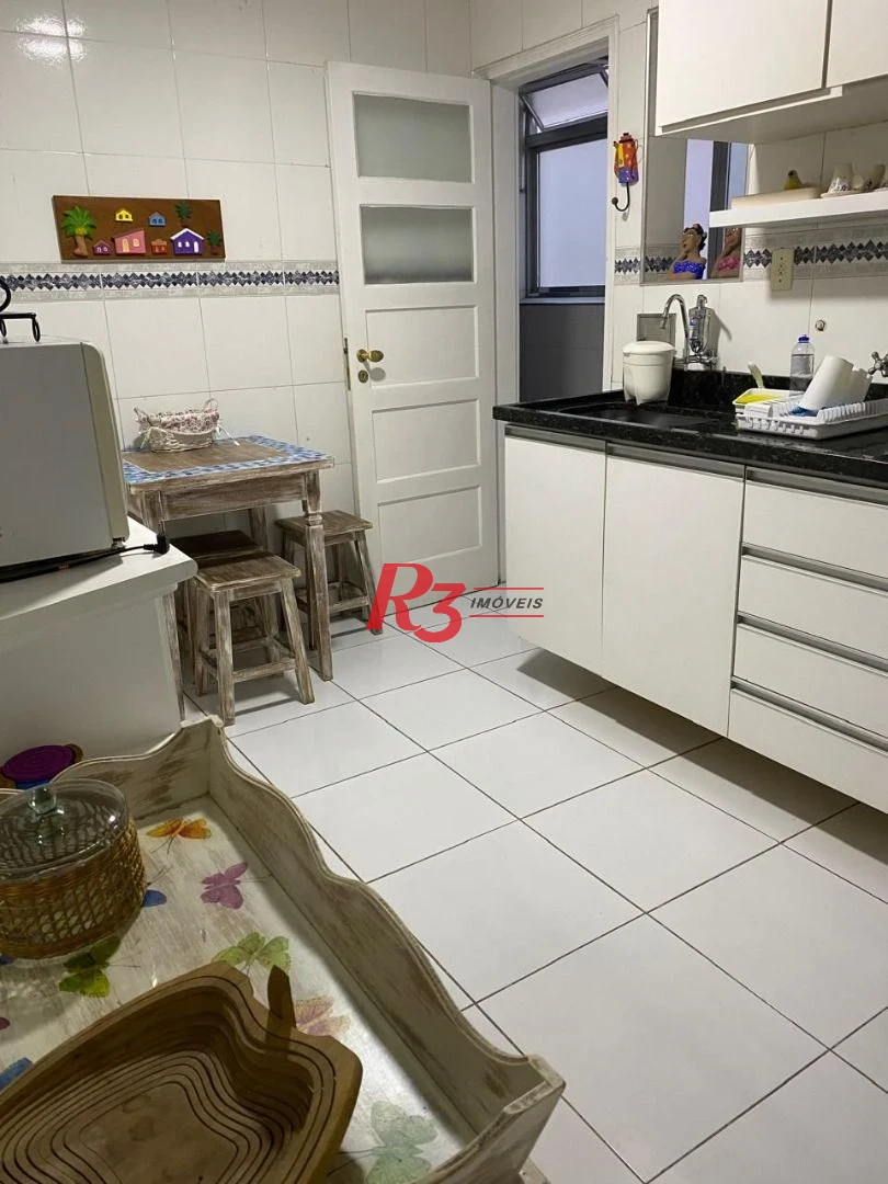 Apartamento com 2 dormitórios à venda, 100 m² por R$ 690.000,00 - Boqueirão - Santos/SP