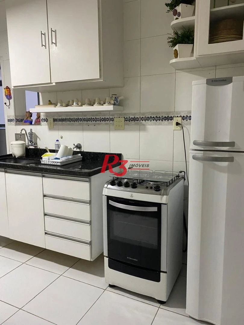 Apartamento com 2 dormitórios à venda, 100 m² por R$ 690.000,00 - Boqueirão - Santos/SP