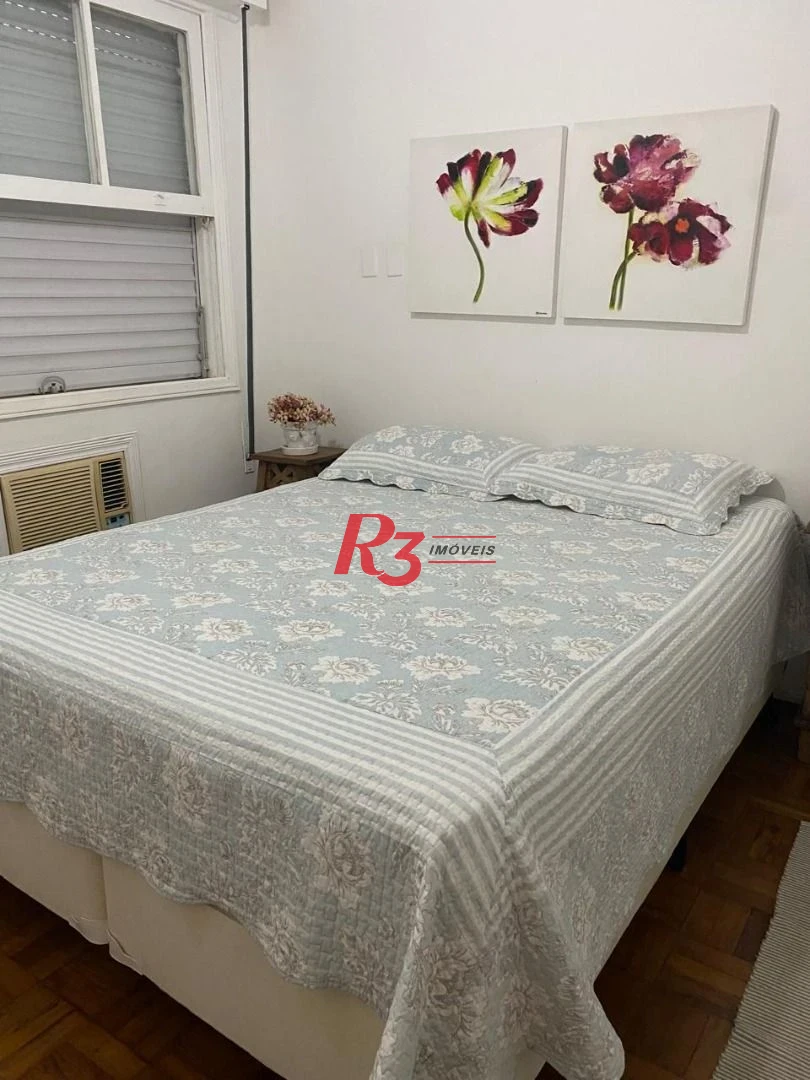Apartamento com 2 dormitórios à venda, 100 m² por R$ 690.000,00 - Boqueirão - Santos/SP