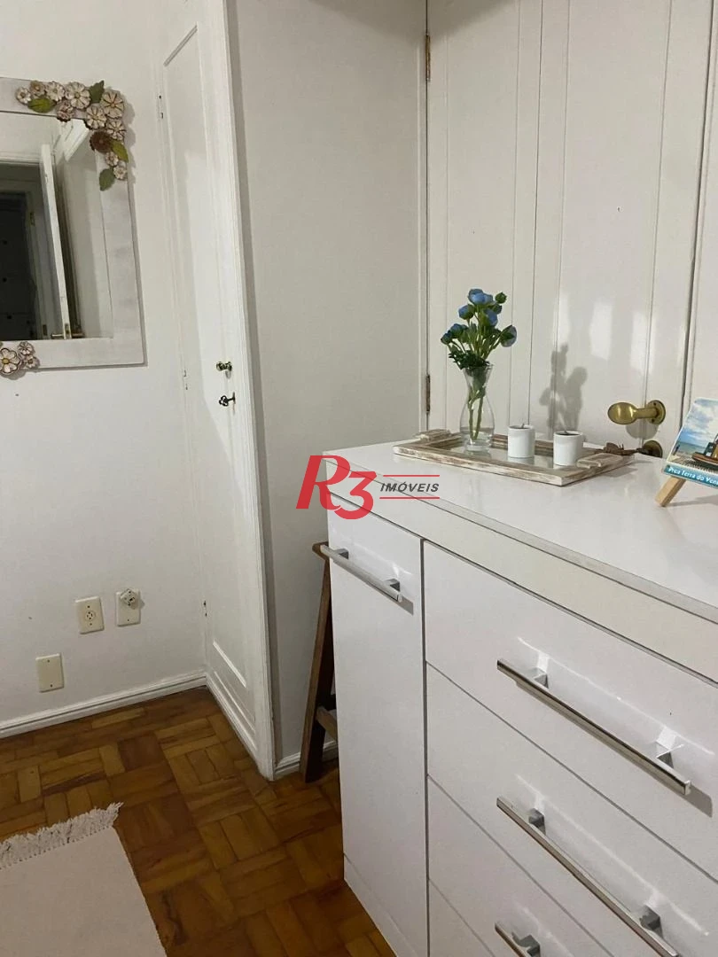 Apartamento com 2 dormitórios à venda, 100 m² por R$ 690.000,00 - Boqueirão - Santos/SP