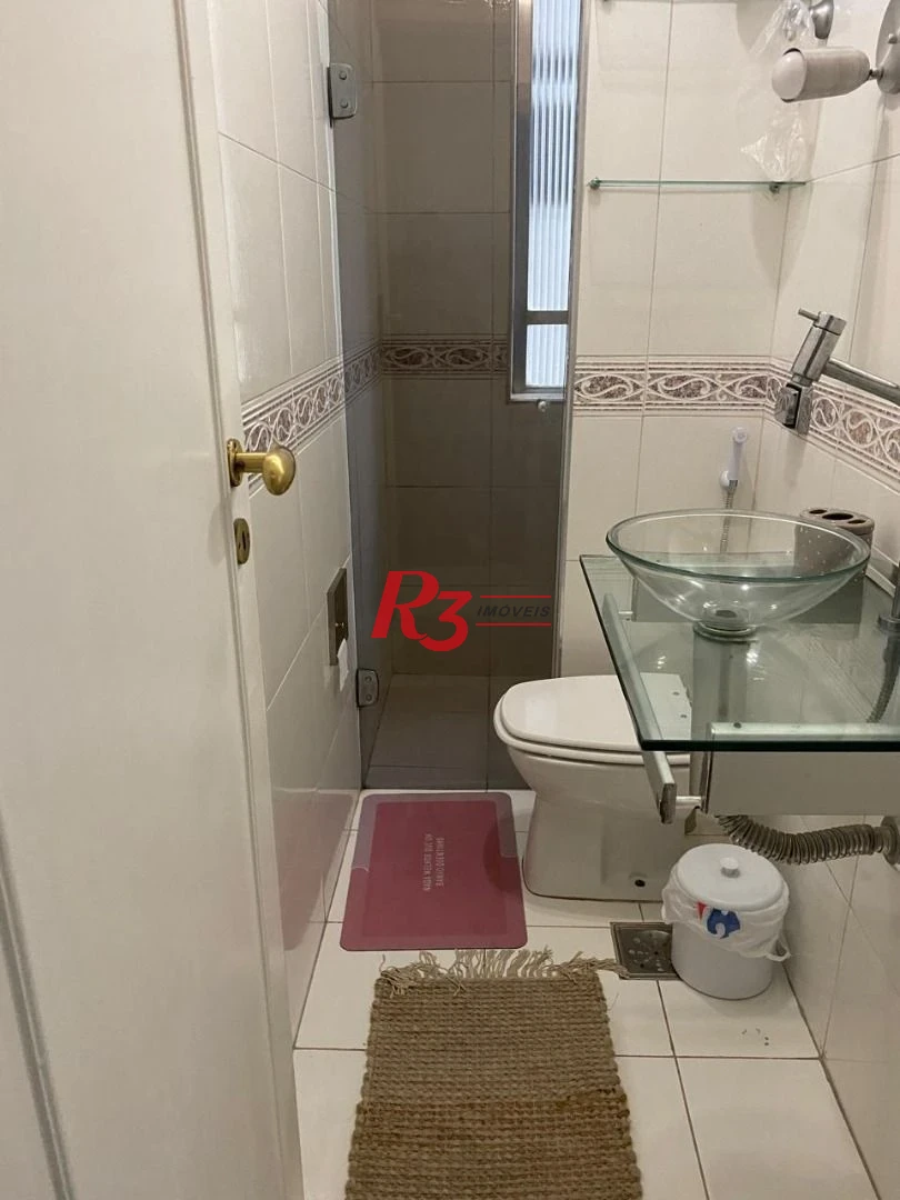 Apartamento com 2 dormitórios à venda, 100 m² por R$ 690.000,00 - Boqueirão - Santos/SP