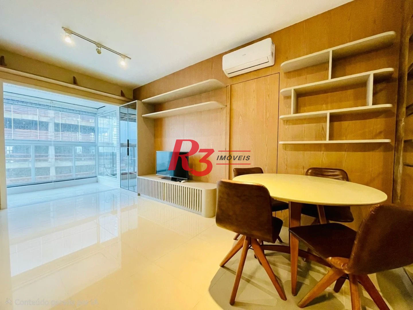 Apartamento com 1 dormitório à venda, 54 m² por R$ 850.000,00 - Embaré - Santos/SP