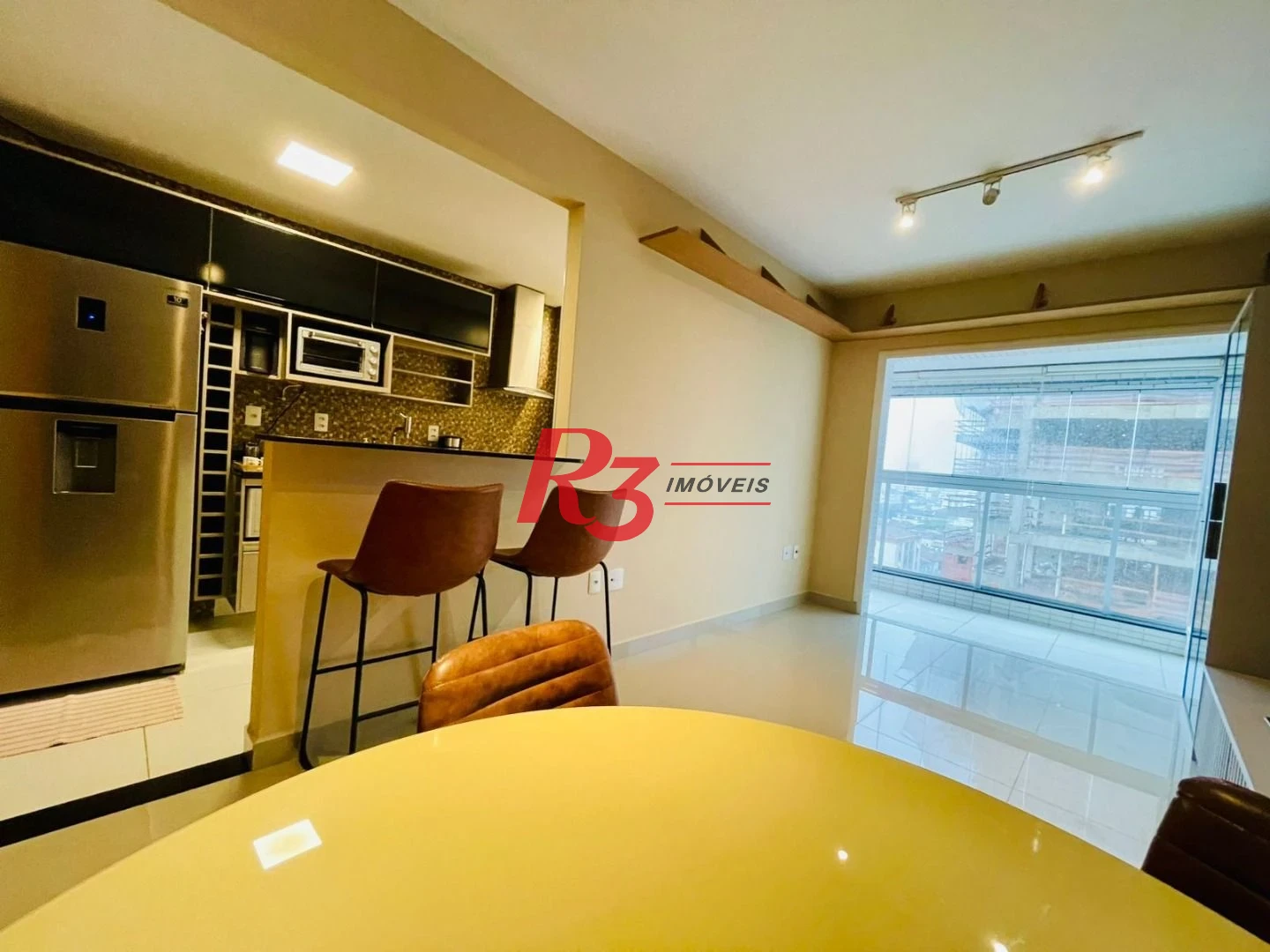Apartamento com 1 dormitório à venda, 54 m² por R$ 850.000,00 - Embaré - Santos/SP