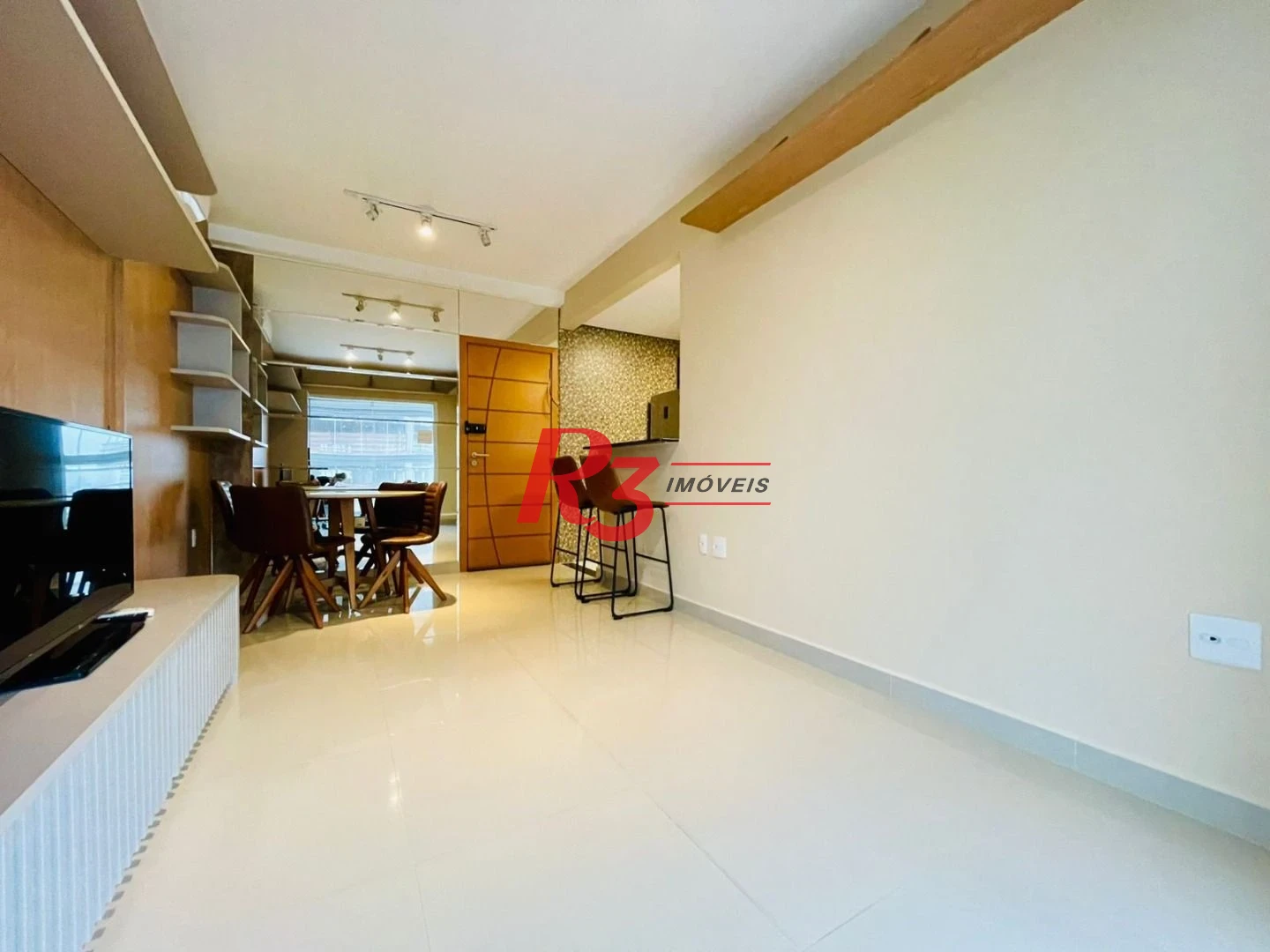 Apartamento com 1 dormitório à venda, 54 m² por R$ 850.000,00 - Embaré - Santos/SP