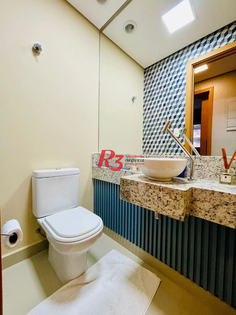 Apartamento com 1 dormitório à venda, 54 m² por R$ 850.000,00 - Embaré - Santos/SP