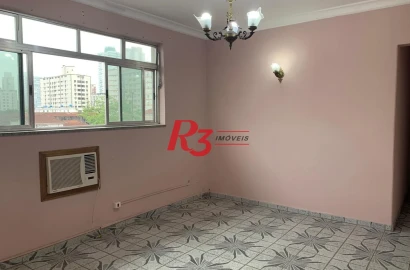 Apartamento à venda, 90 m² por R$ 400.000,00 - Campo Grande - Santos/SP