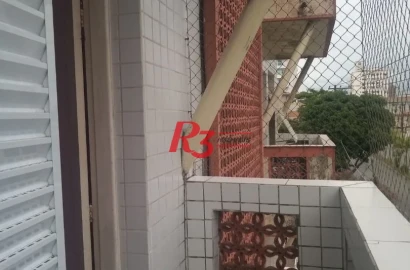 Apartamento com 2 dormitórios à venda, 91 m² por R$ 330.000,00 - Ponta da Praia - Santos/SP