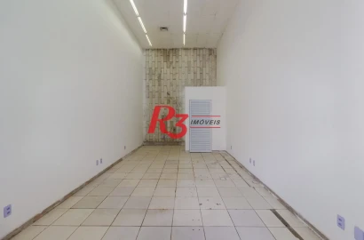 Loja para alugar, 40 m² por R$ 5.000,00/mês - Centro - Santos/SP