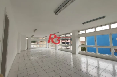 Sala para alugar, 120 m² - Centro - Santos/SP