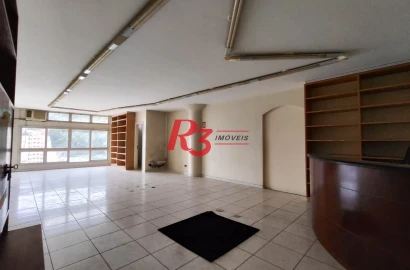 Sala, 78 m² - venda por R$ 320.000,00 ou aluguel por R$ 2.600,00/mês - Centro - Santos/SP