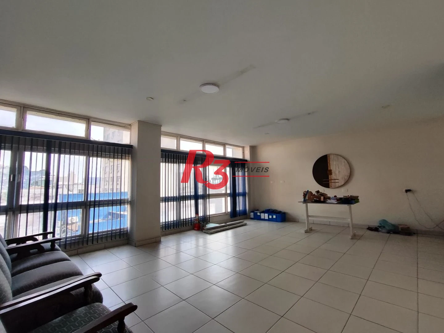 Sala para alugar, 128 m² - Centro - Santos/SP