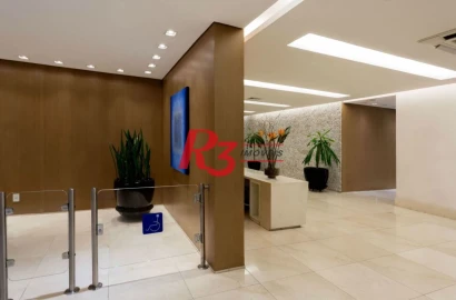 Sala à venda, 43 m² por R$ 390.000,00 - Valongo - Santos/SP