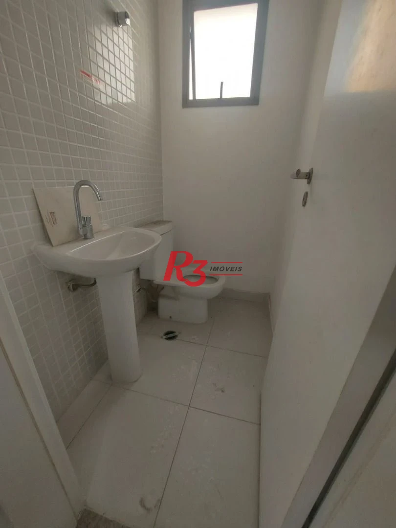 Sala à venda, 53 m² por R$ 370.000,00 - Valongo - Santos/SP